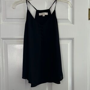 LOFT Black Camisole Top